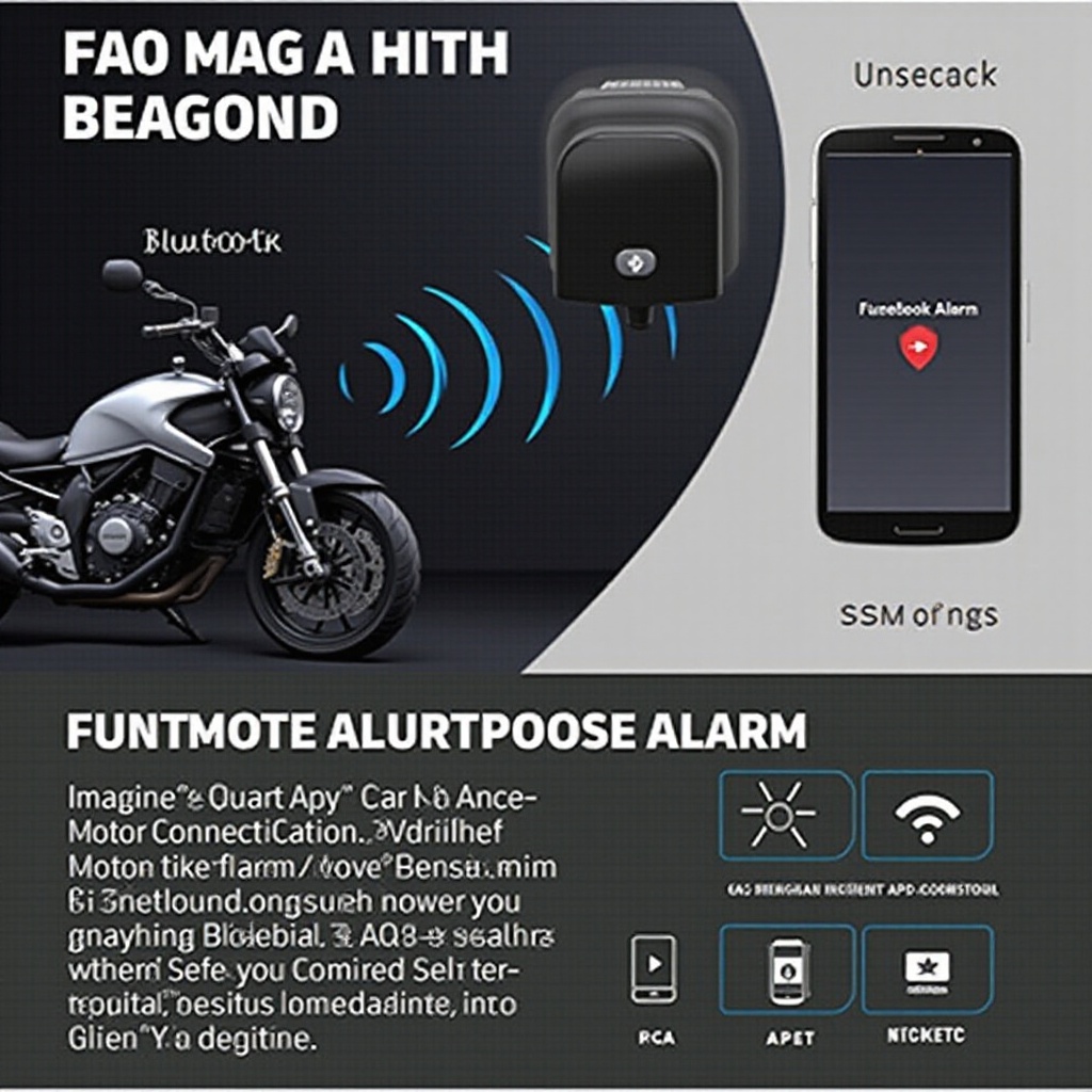 alarme moto connecté smartphone